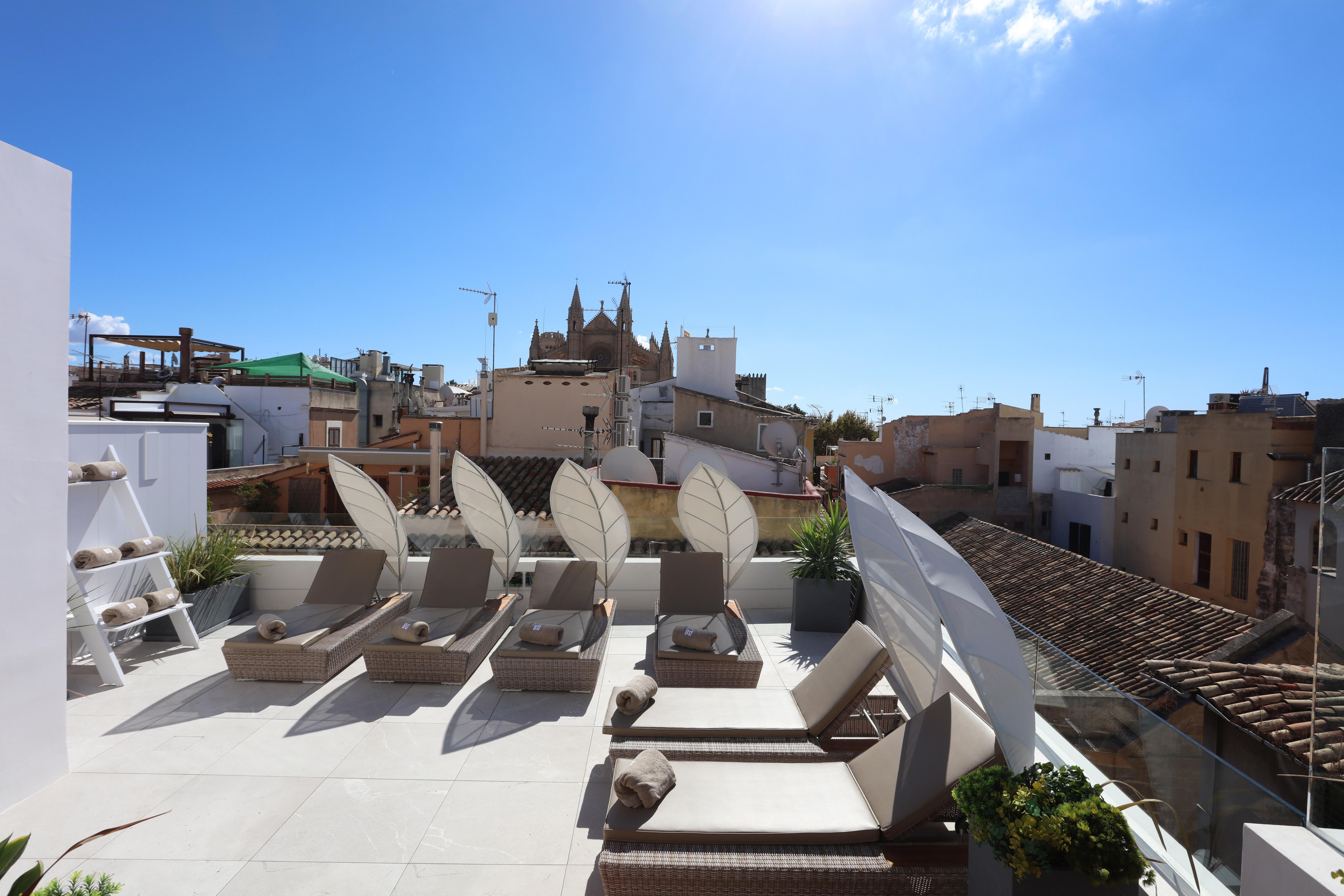 BO Hotel Palma Palma de Maiorca Exterior foto The hotel's rooftop
